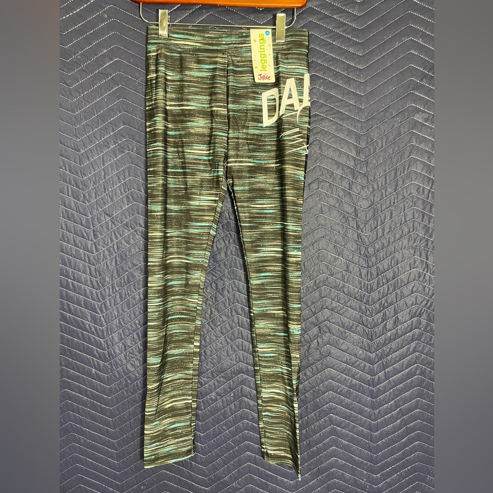 NEW Girl's Justice Graphic Spandex Type Leggings